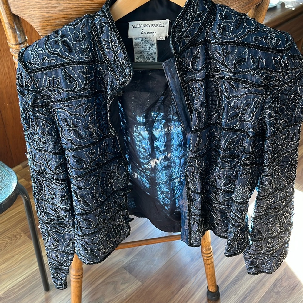 Adrianna Papell evening jacket